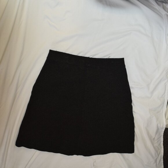 Betabrand Charcoal Gray Work Skort - Picture 5 of 8